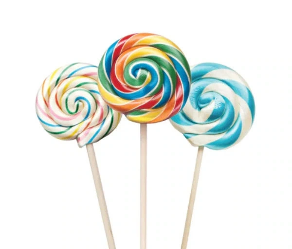 Chupetines de colores